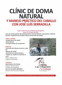 Clinic de Doma Natural en Mataró @ Centro Ecuestre A Galope (Can Bruguera) | Mataró | Catalunya | España