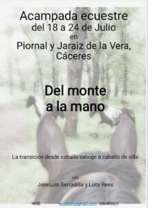 Curso Del monte a la mano @ Piornal y Jaraiz de la Vera