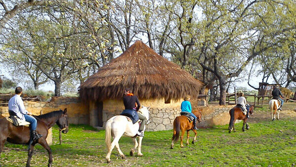 Ruta hacia el pantano de Torremenga