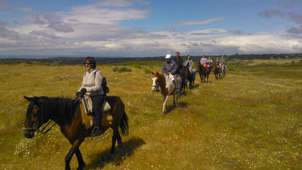 Ruta a caballo de varios días